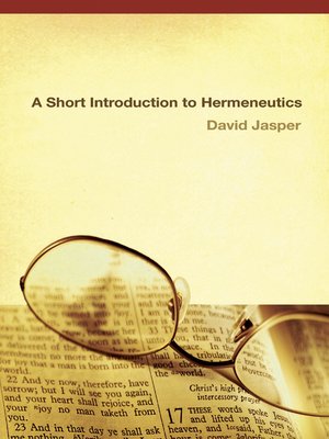 cover image of A Short Introduction to Hermeneutics
